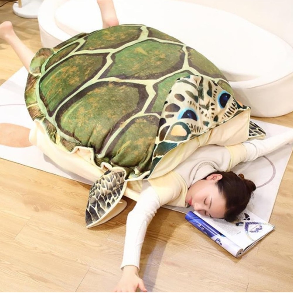 Wearable Turtle Shell Pillow Funny Turtle Shell Costume Turtle Plush Toy
